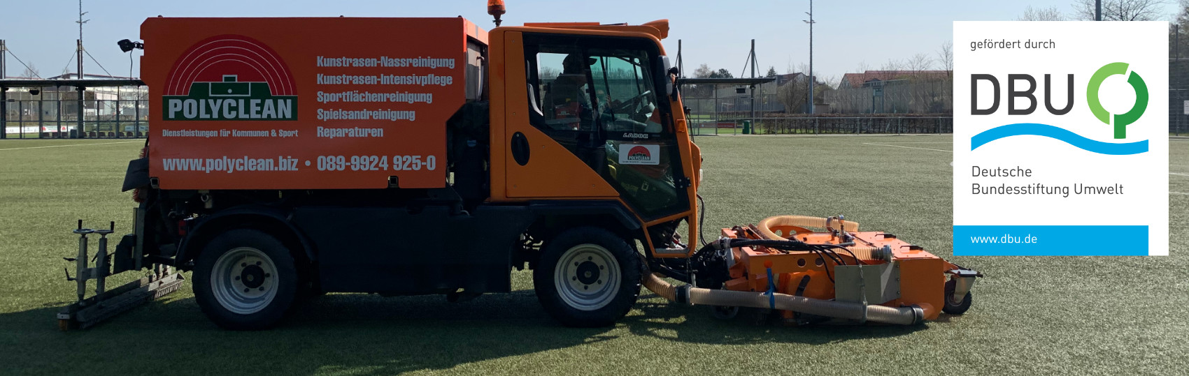 Forschungsprojekt – Umweltschonende Kunstrasen-Intensivwäsche